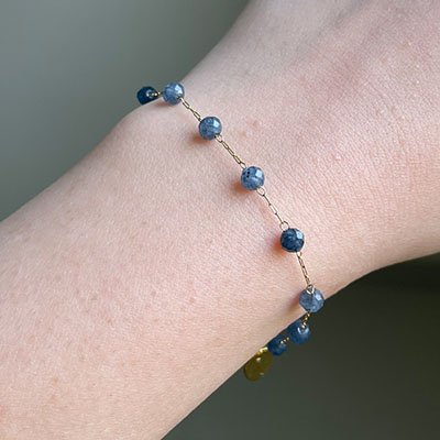Basic Sapphire Bracelet
